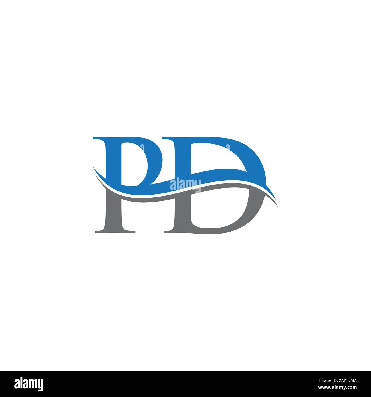 Pd logo design hi-res stock photography and images - Alamy