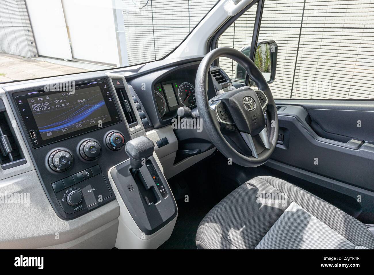 toyota hiace interior 2019