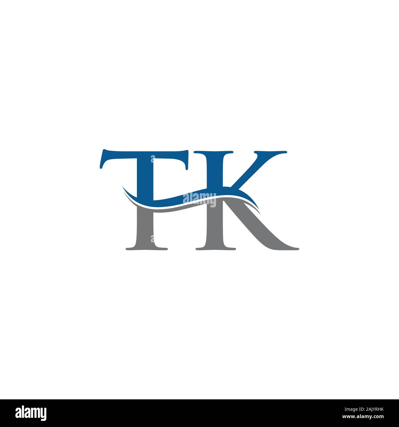 Initial Letter Tk Logo Design Vector Template Tk Letter Logo Design Stock Vector Image Art Alamy