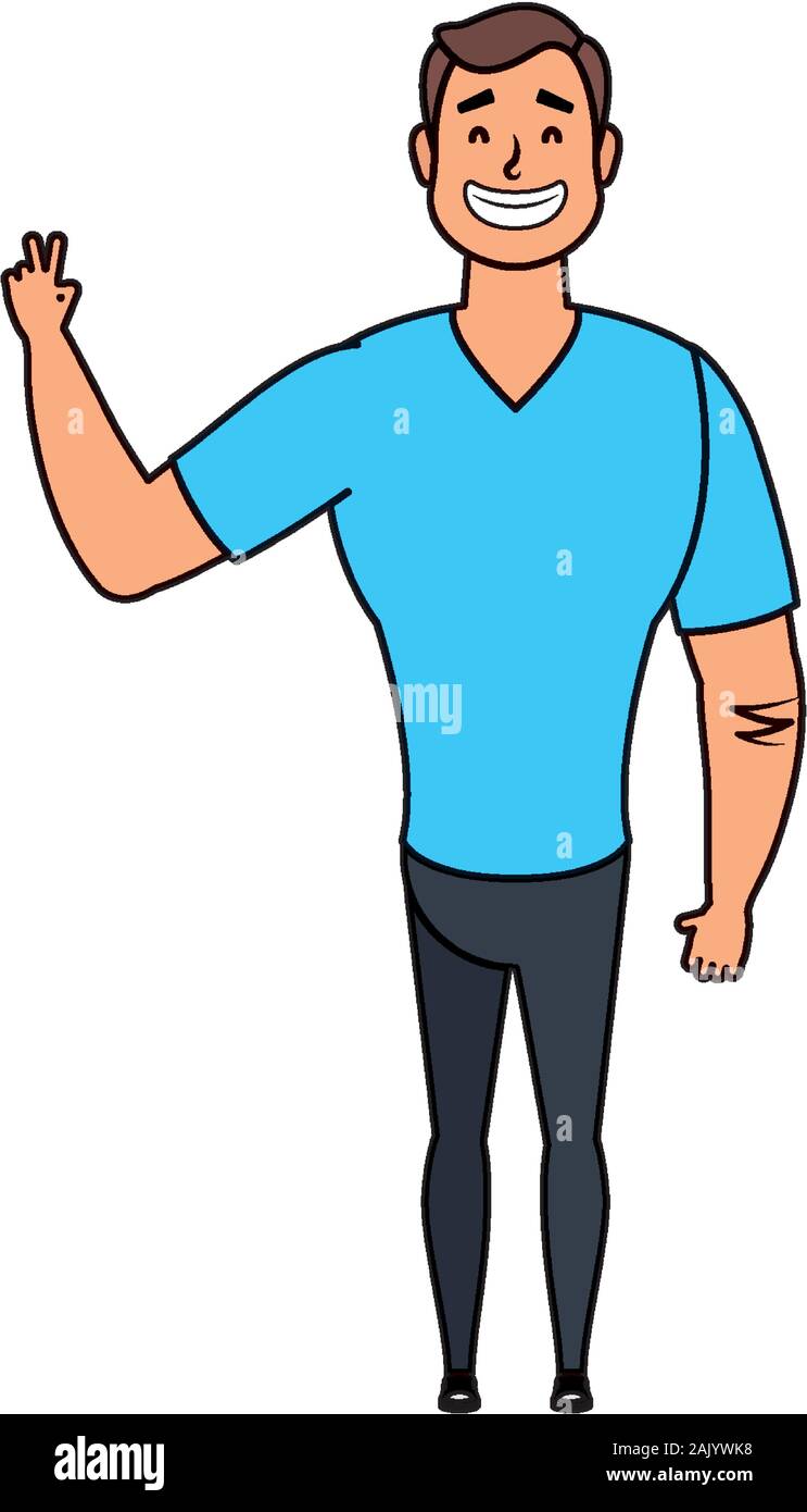 young man avatar character icon Stock Vector Image & Art - Alamy