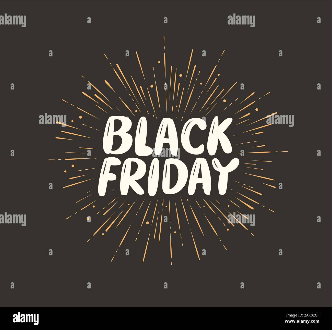 Black Friday. Sale, discount, low price, shopping label or icon. Vector illustration Stock Vector