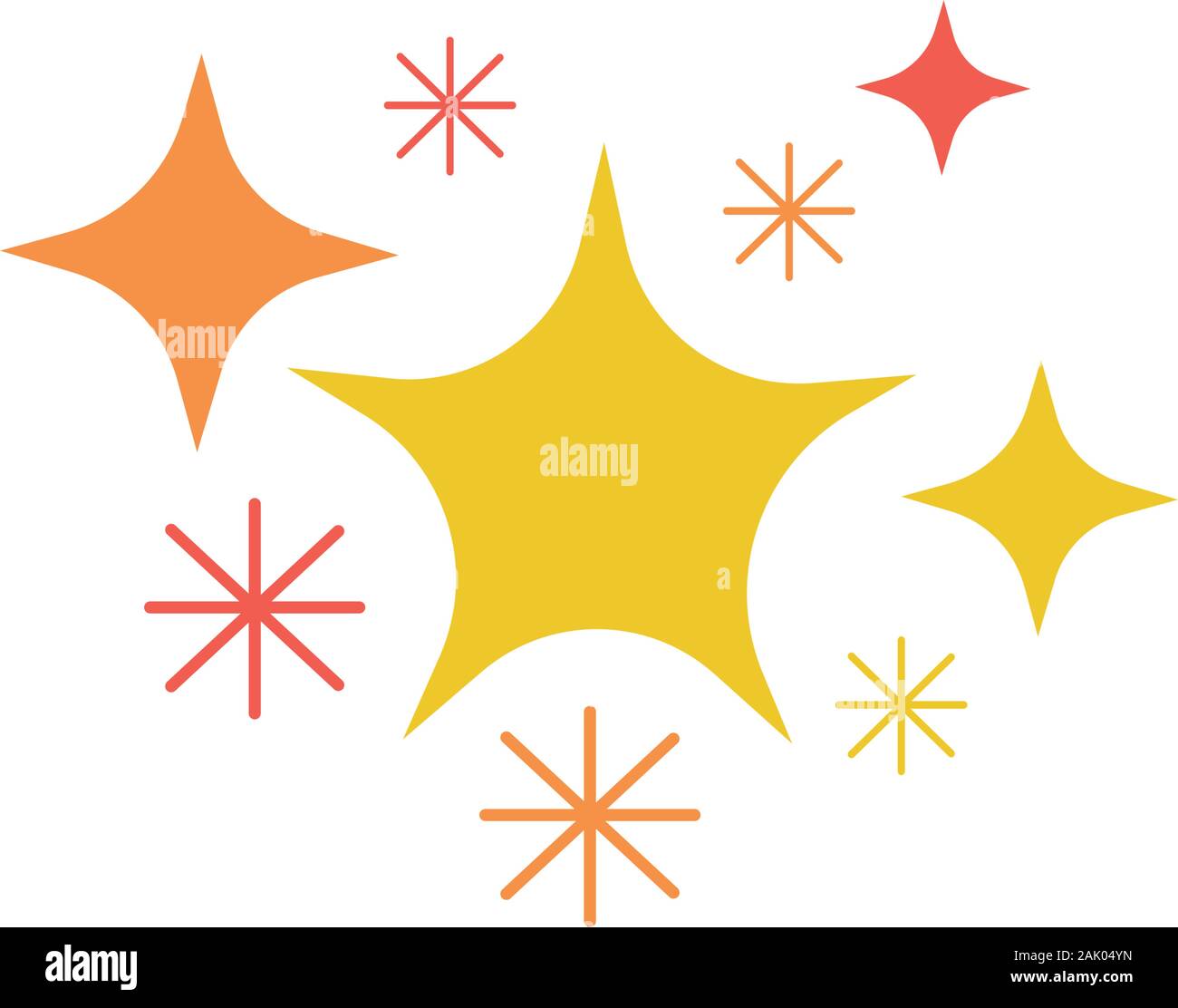 fireworks explosion of stars icon Stock Vector Image & Art - Alamy