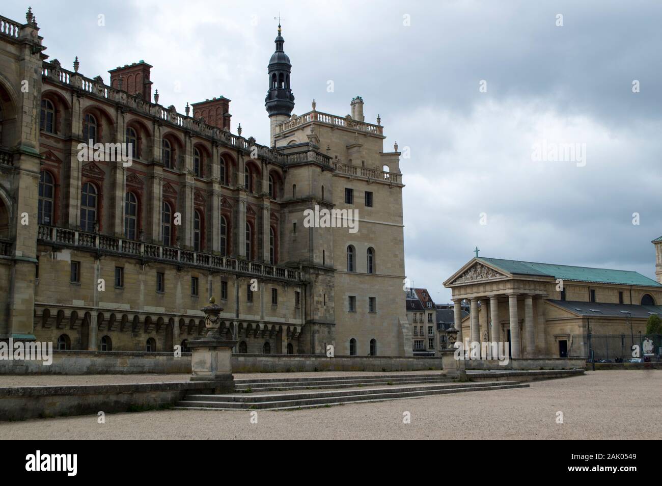 Castle of Saint-Germain-en-Laye Stock Photo