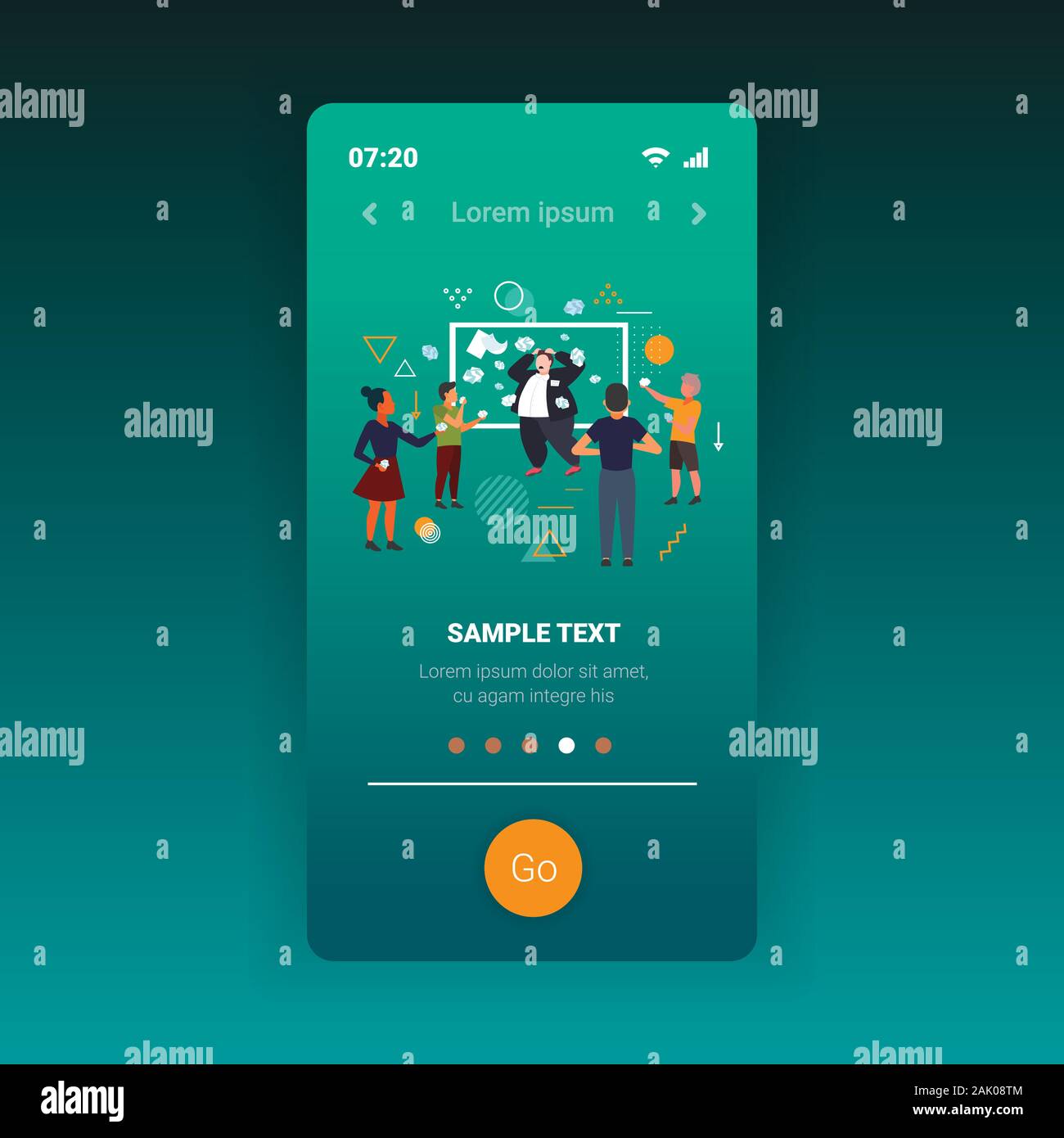 pupils demonstrating bad behavior throwing papers mocking and teasing