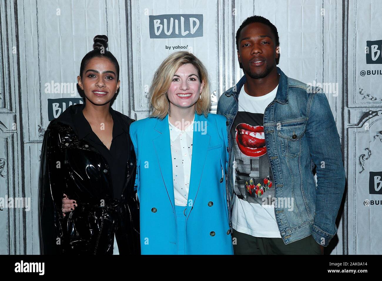 New York, NY, USA. 6 January, 2020. Mandip Gill, Jodie Whittaker, Tosin