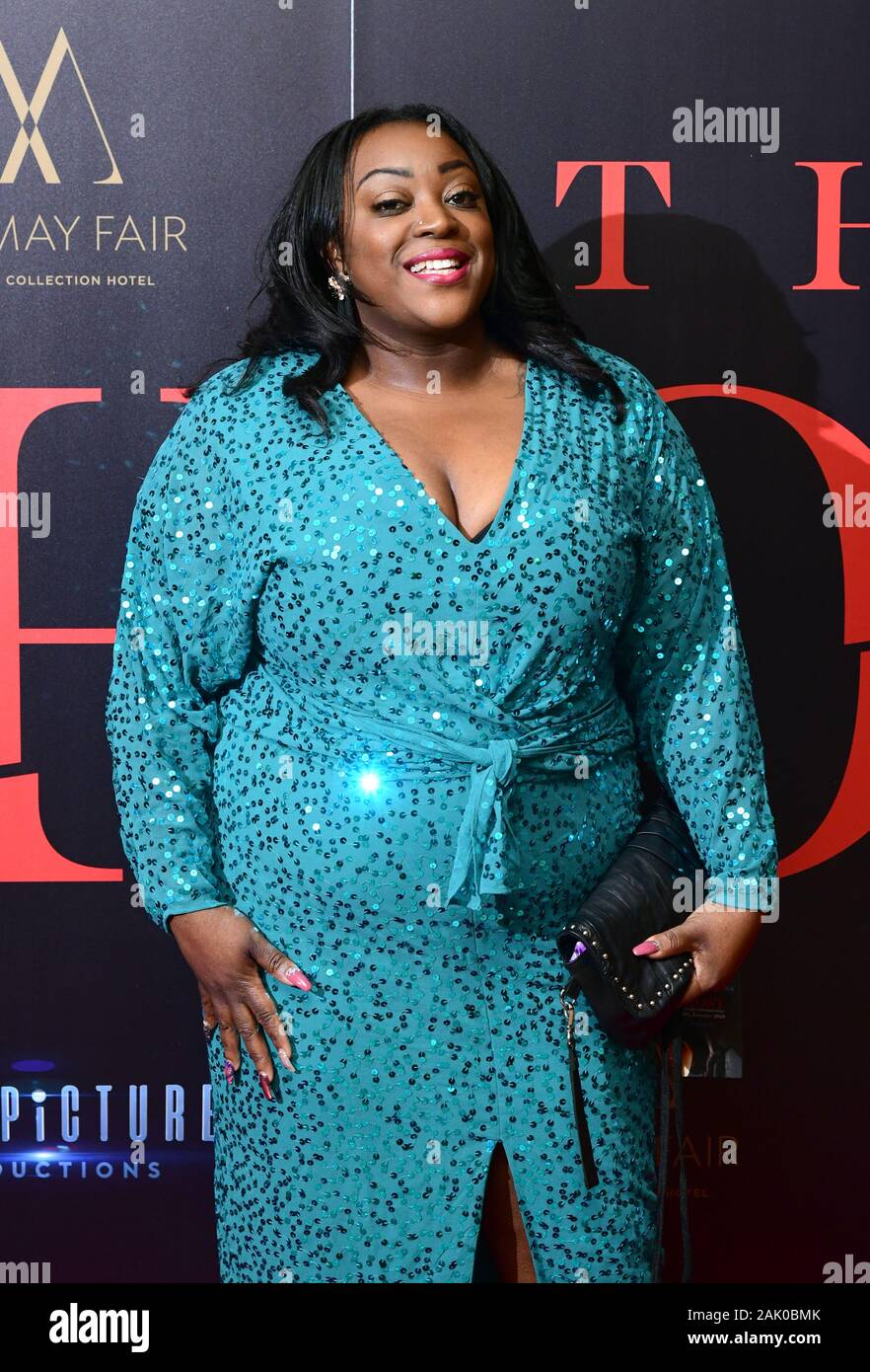 Judi Love Attending The UK Premiere Of The Host At The May Fair Hotel Judi Love Attending The UK Premiere Of The Host At The May Fair Hotel