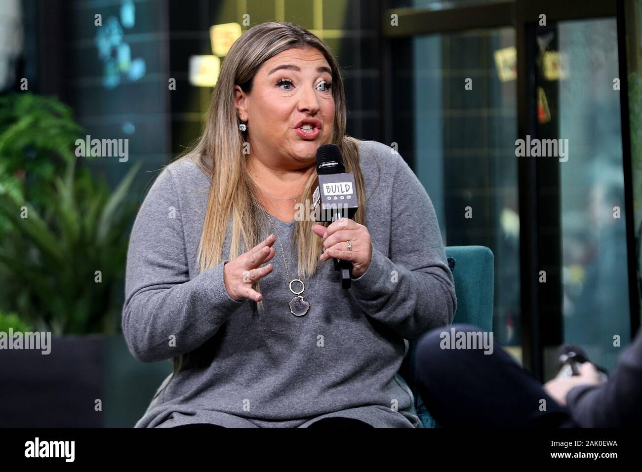New York NY USA 6 January 2020 Jo Frost Visits The BUILD Series new-york-ny-usa-6-january-2020-jo-frost-visits-the-build-series