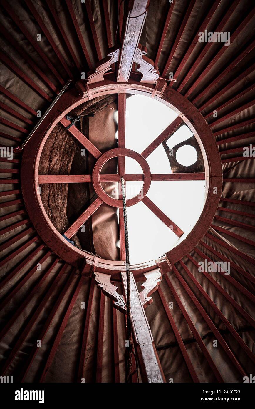 Mongolian Yurt Interior High Resolution Stock Photography and Images ...