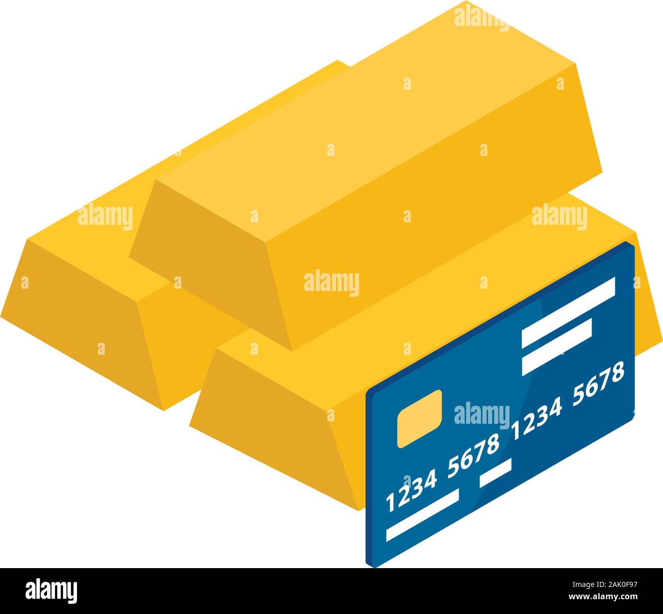 Investment gold icon, isometric style Stock Vector Image & Art - Alamy