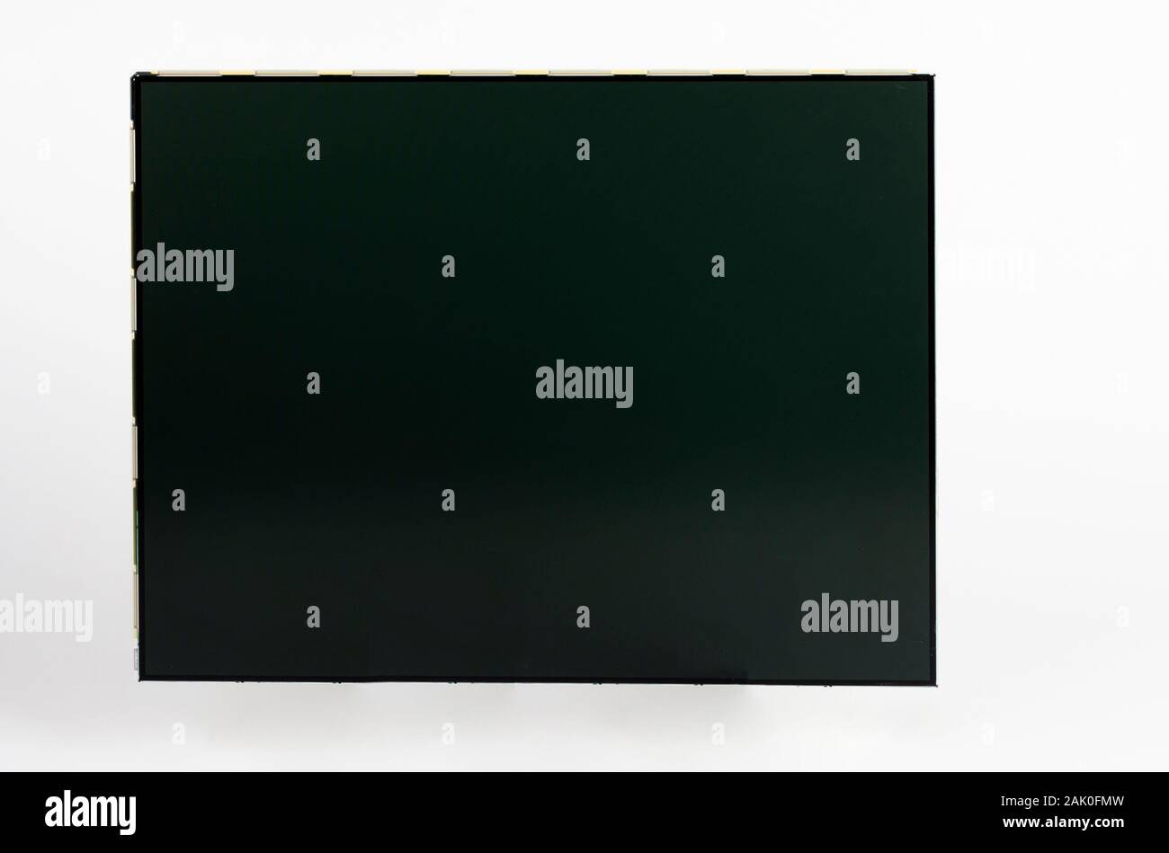 Part of LCD monitor, panel consists of polarizing filters, glass and