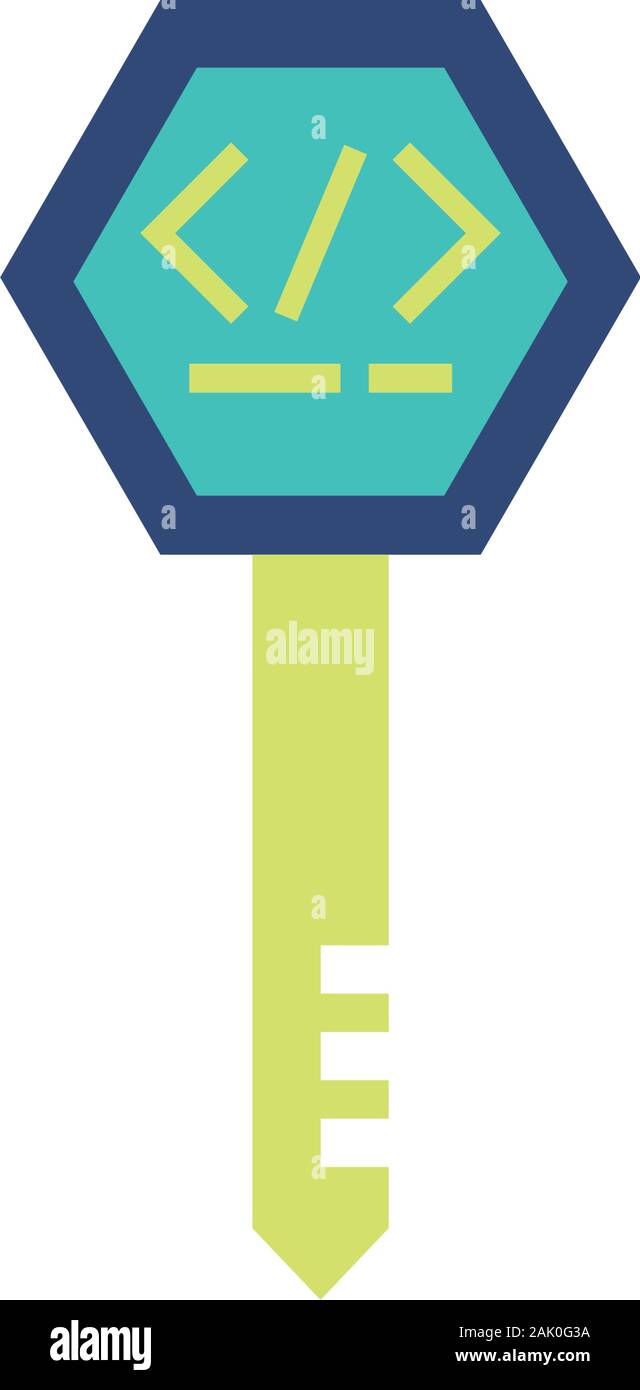 Website code inside key design, Programming web designer technology ...