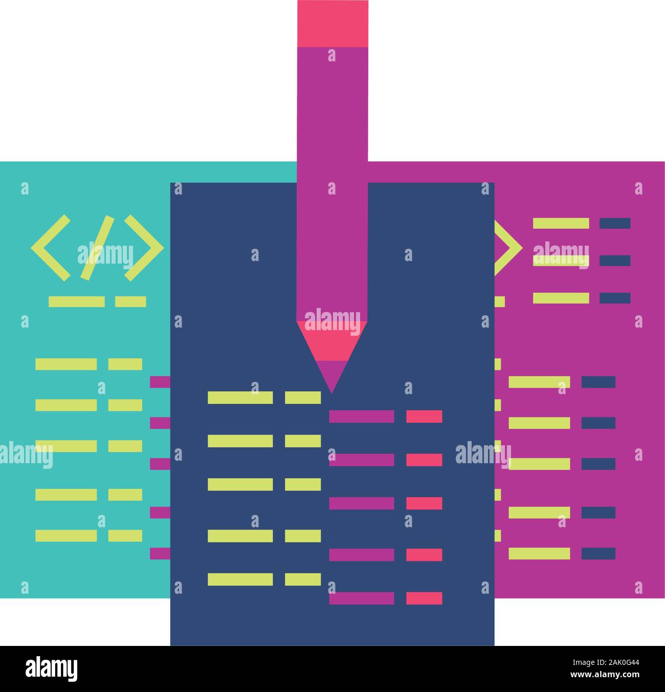 Website code and pen design, Programming web designer technology ...