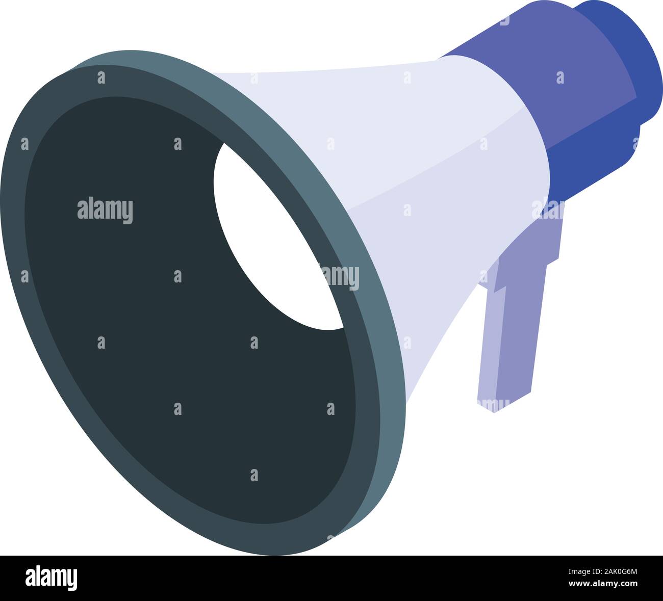 Megaphone icon, isometric style Stock Vector Image & Art - Alamy