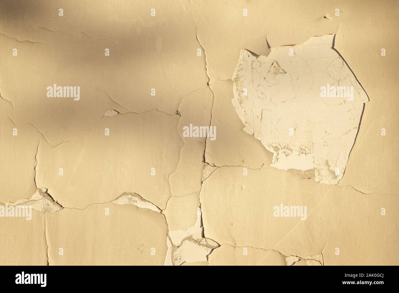 textured painted wall with the paint flaking off Stock Photo Alamy
