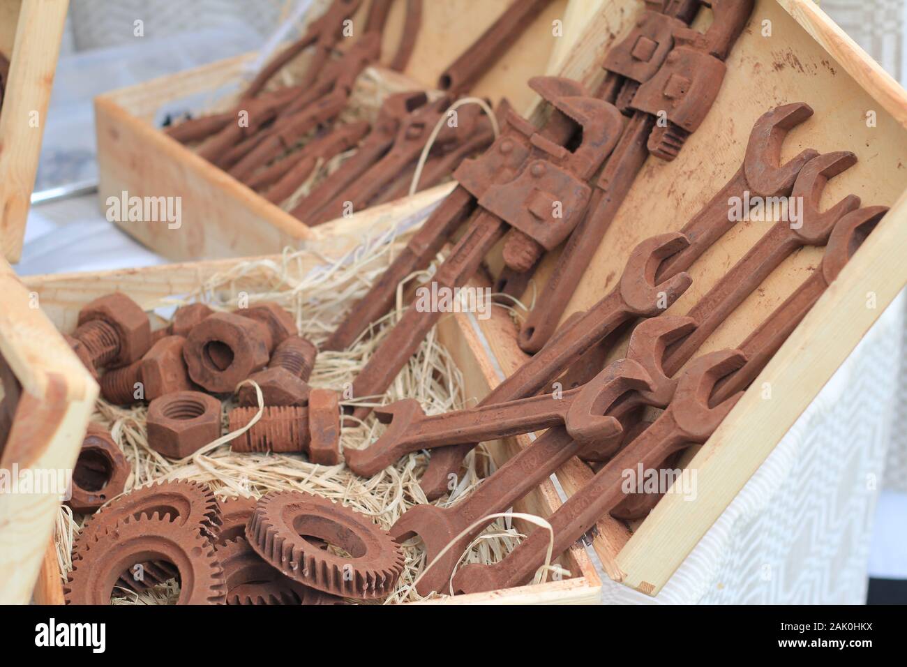 Chocolate tools hi-res stock photography and images - Alamy