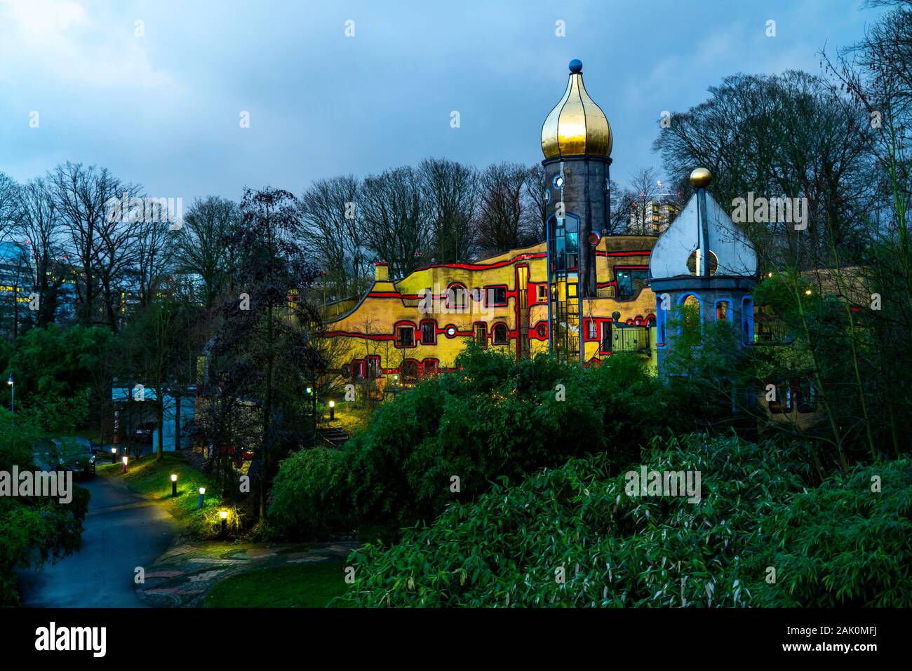 Architecture Friedensreich Hundertwasser Building Stock Photos