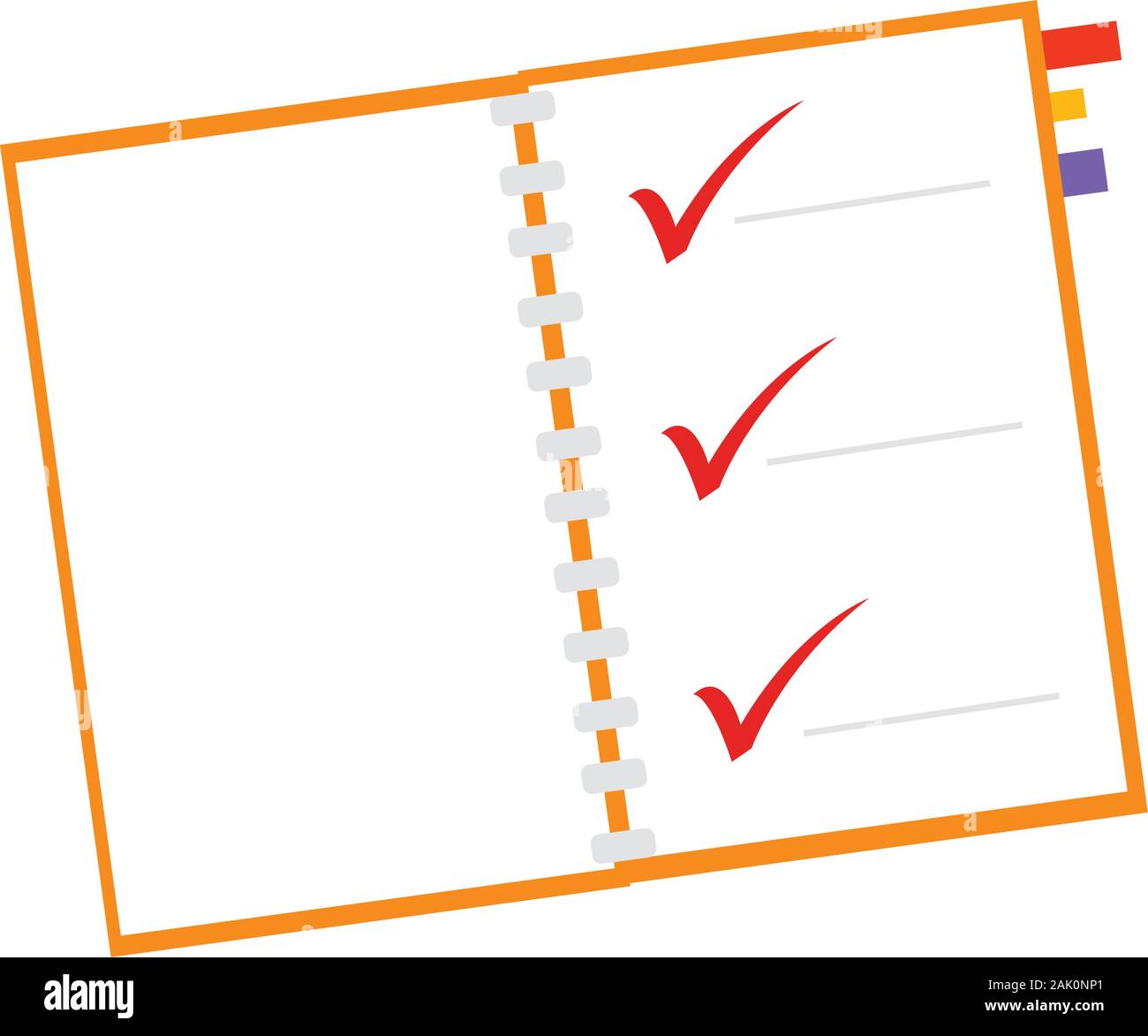 Activity checklist image Stock Vector Image & Art - Alamy