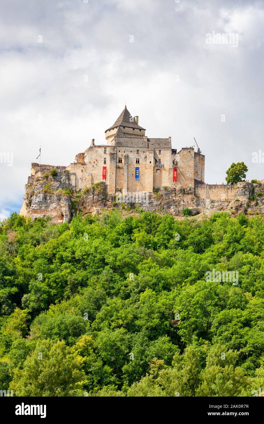 Chateau de Castelnaud, medieval fortress at Castelnaud-la-Chapelle ...