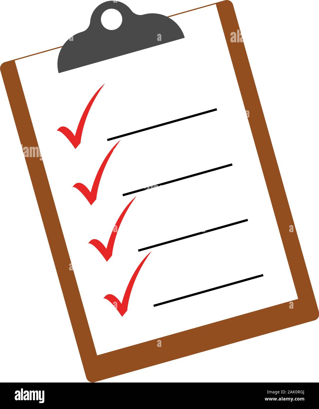 Activity checklist image Stock Vector Image & Art - Alamy