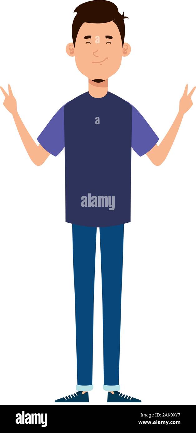 young man avatar character icon Stock Vector Image & Art - Alamy