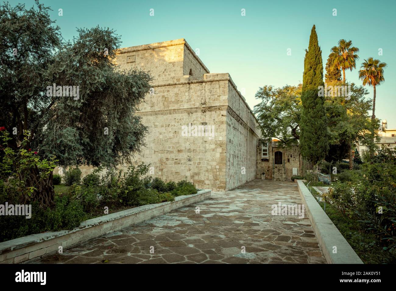 Limassol Castle on Cyprus island Stock Photo