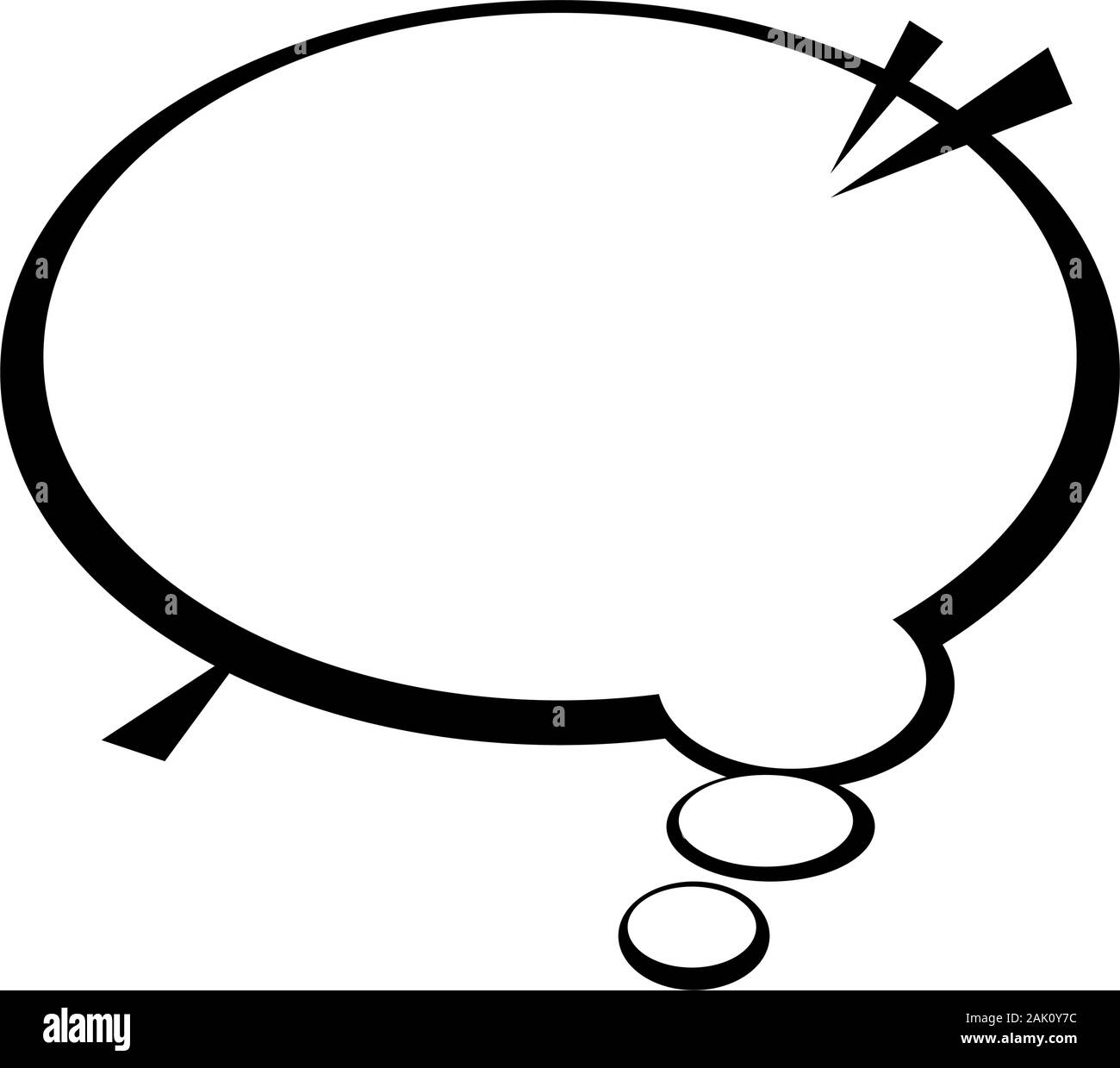 speech bubble pop art style Stock Vector Image & Art - Alamy