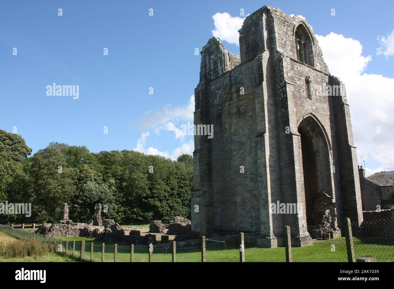 Shap Abbey in the Lake District Stock Photo