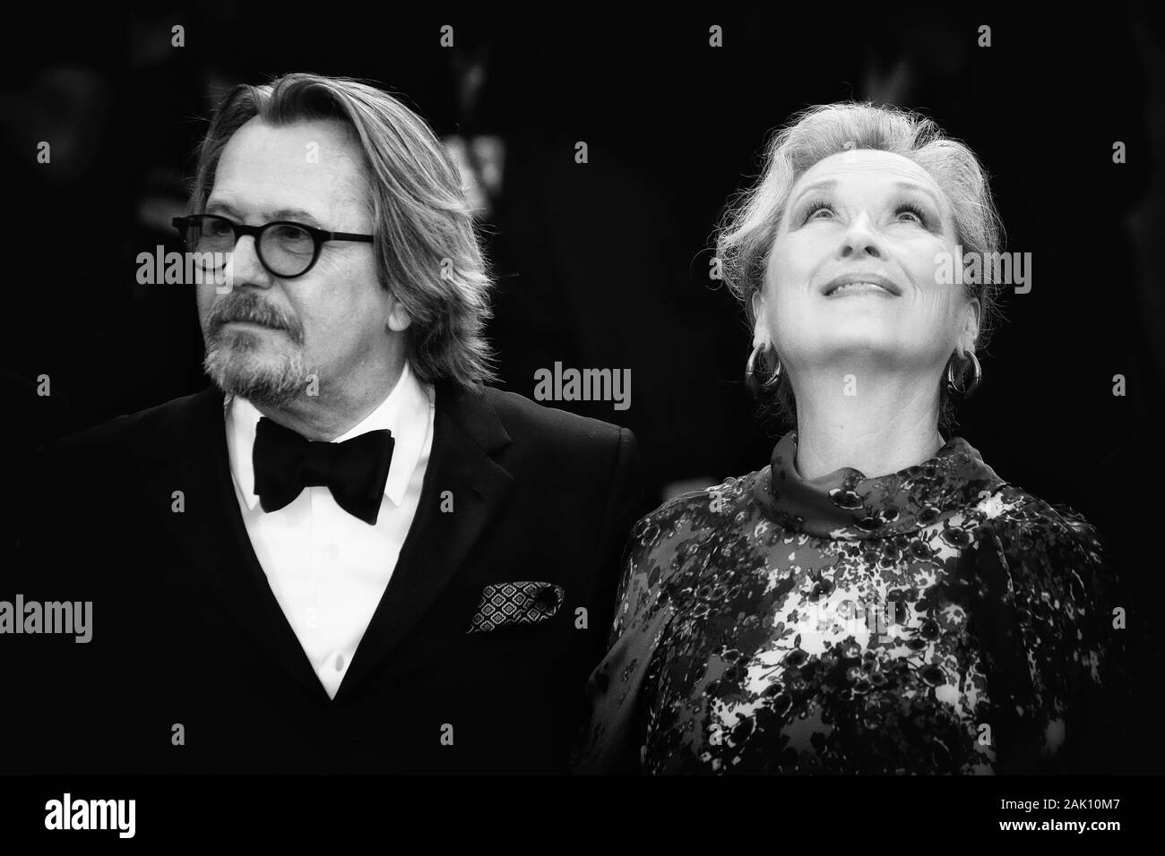 Meryl Streep, Gary Oldman during the 76 Venice Film Festival Stock Photo