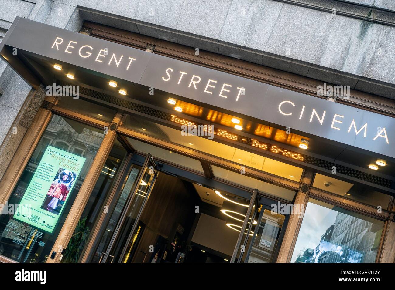 LONDON Regent Street Cinema Stock Photo Alamy
