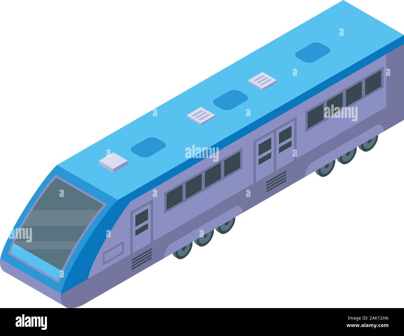 Speed train icon, isometric style Stock Vector Image & Art - Alamy