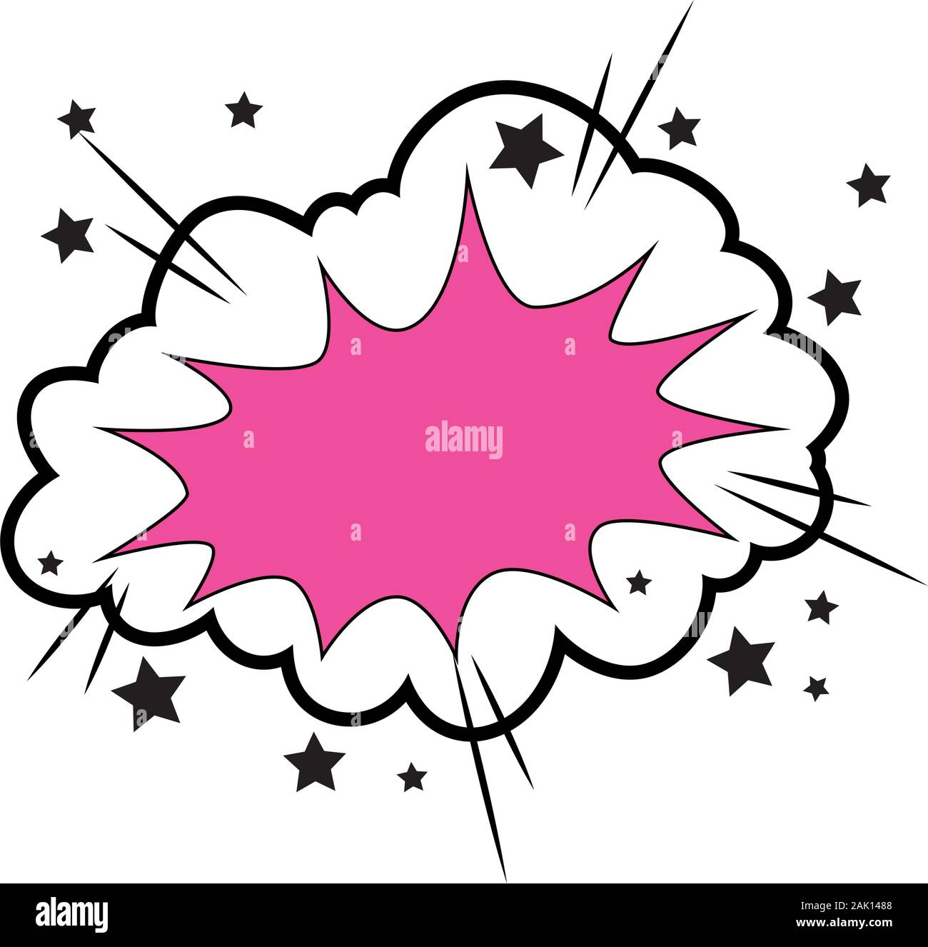cloud pop art style icon Stock Vector Image & Art - Alamy