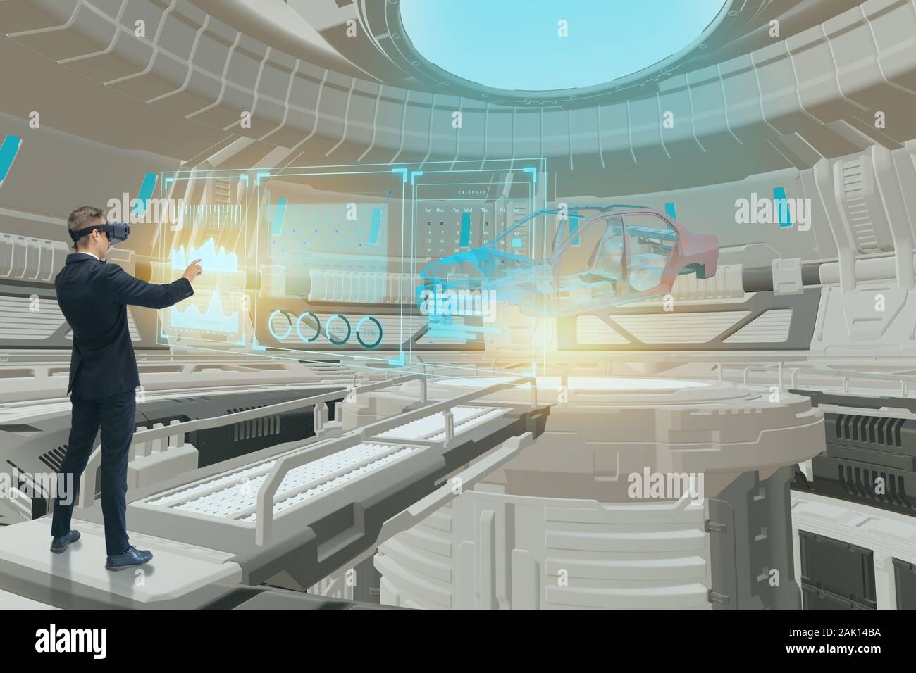 Engineering use augmented mixed virtual reality integrate artificial intelligence combine deep