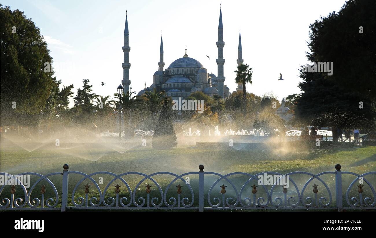 Blue Mosque in Istanbul, Turkey Stock Photo - Alamy
