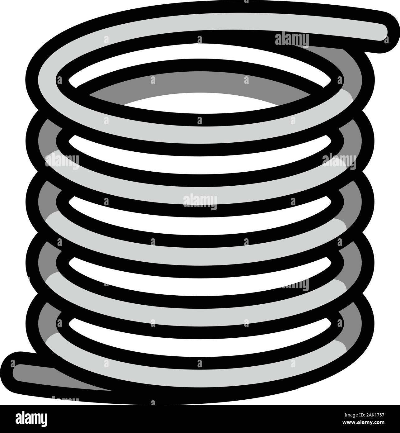 Object spring icon. Outline object spring vector icon for web design ...