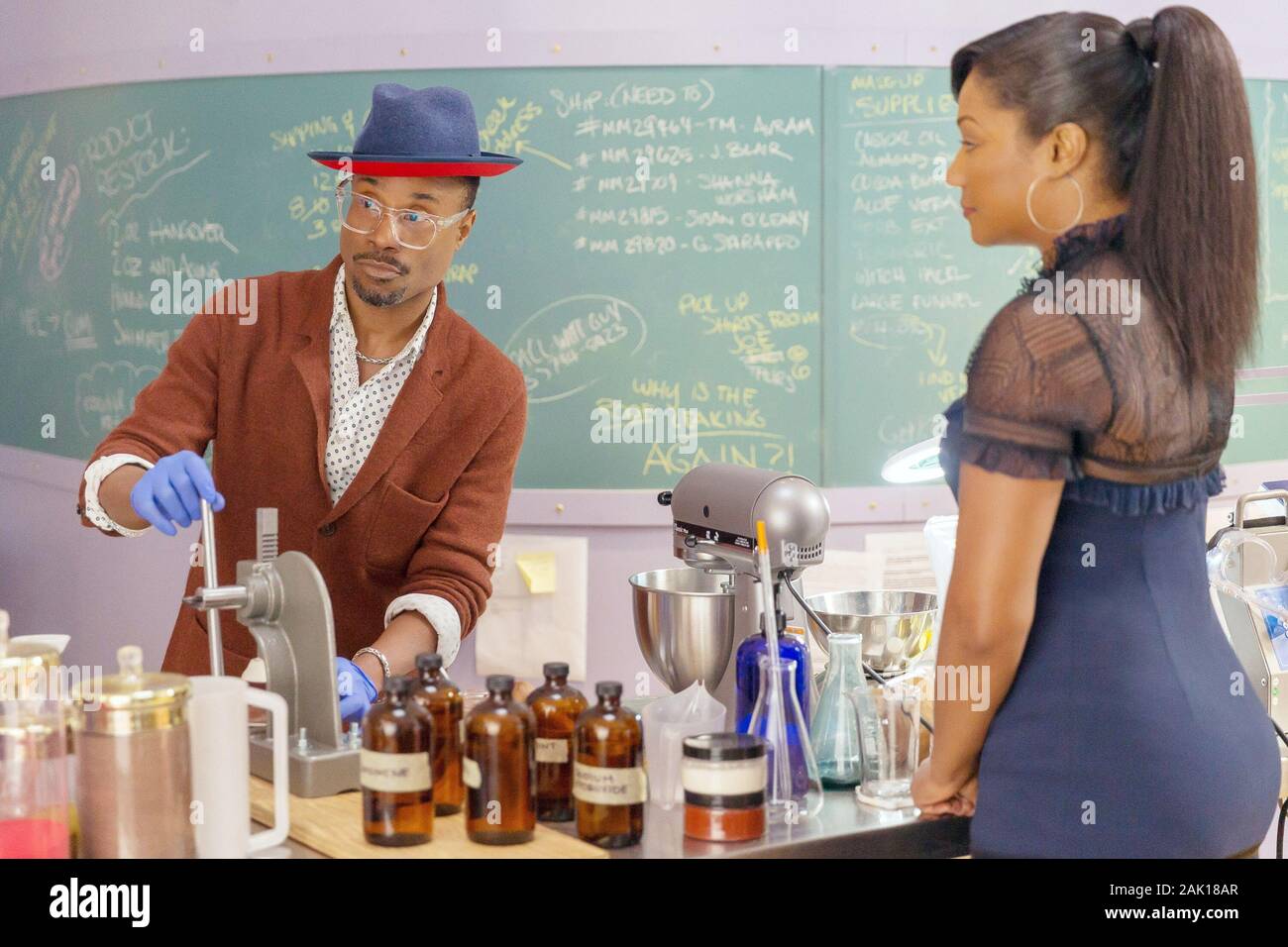LIKE A BOSS, from left: Billy Porter, Tiffany Haddish, 2020. ph: Eli ...