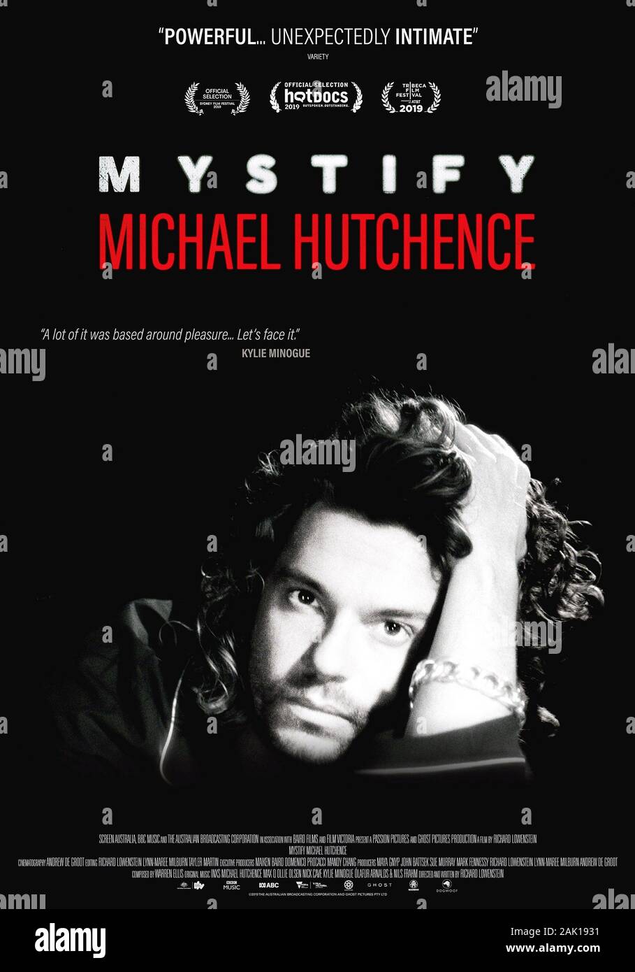 MYSTIFY: MICHAEL HUTCHENCE, poster, Michael Hutchence, 2019. © Fathom ...