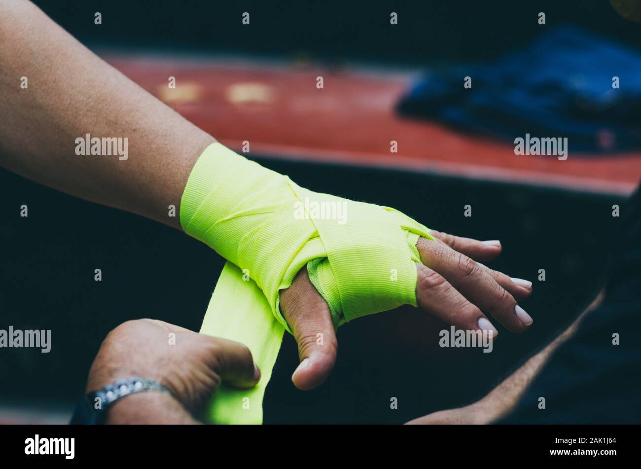 Body Bandages Stock Photos & Body Bandages Stock Images Alamy