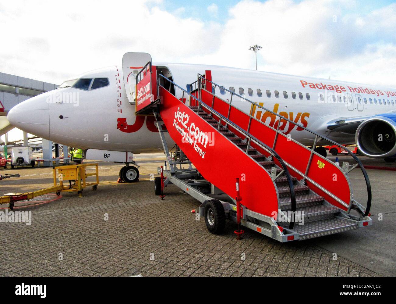 Jet2 package holidays plane hires stock photography and images Alamy