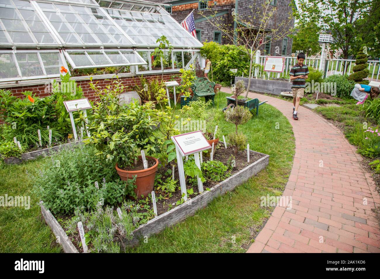 Strawberry Banke Museum in Portsmouth, New Hampshire Stock Photo - Alamy