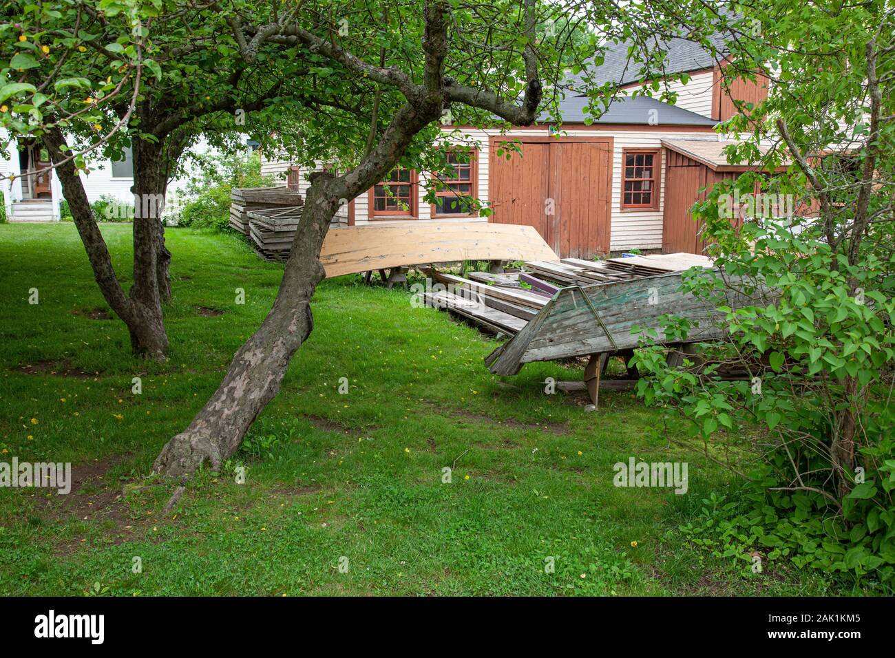 Strawberry Banke Museum in Portsmouth, New Hampshire Stock Photo