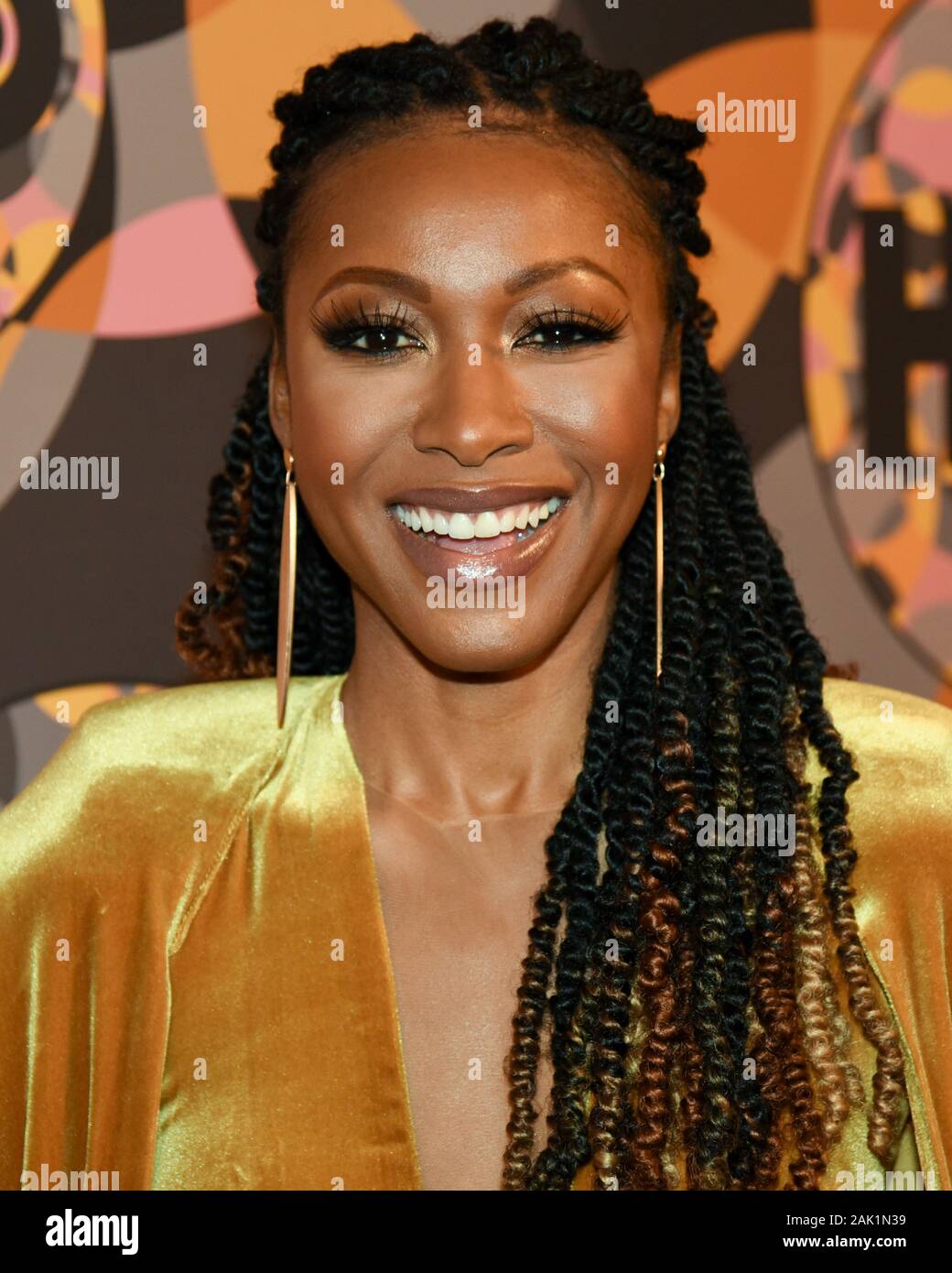 January 5, 2020, Beverly Hills, CA, USA: Gabrielle Dennis attends the