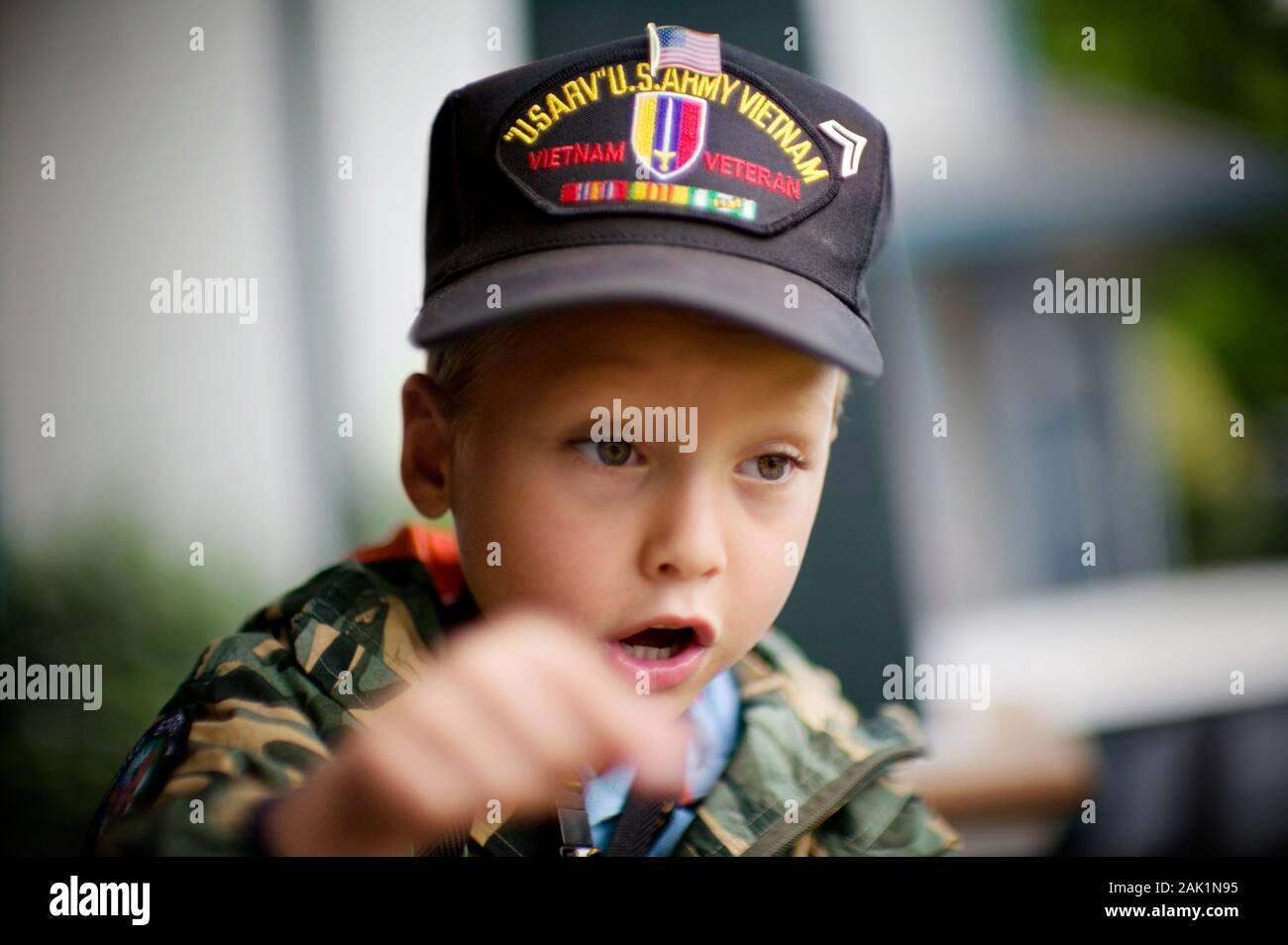 Boy wearing a cap hi-res stock photography and images - Alamy