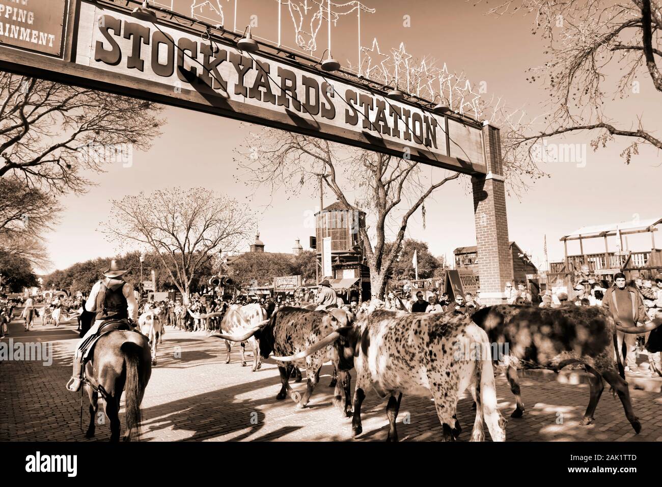 Fort worth stockyards station hi-res stock photography and images - Alamy