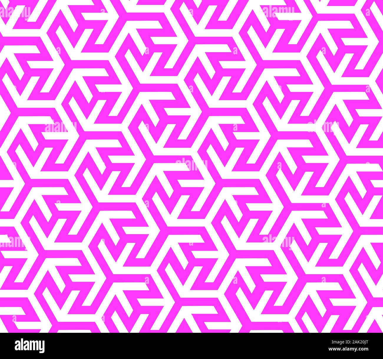 Cube line seamless repeat pattern background Stock Photo - Alamy