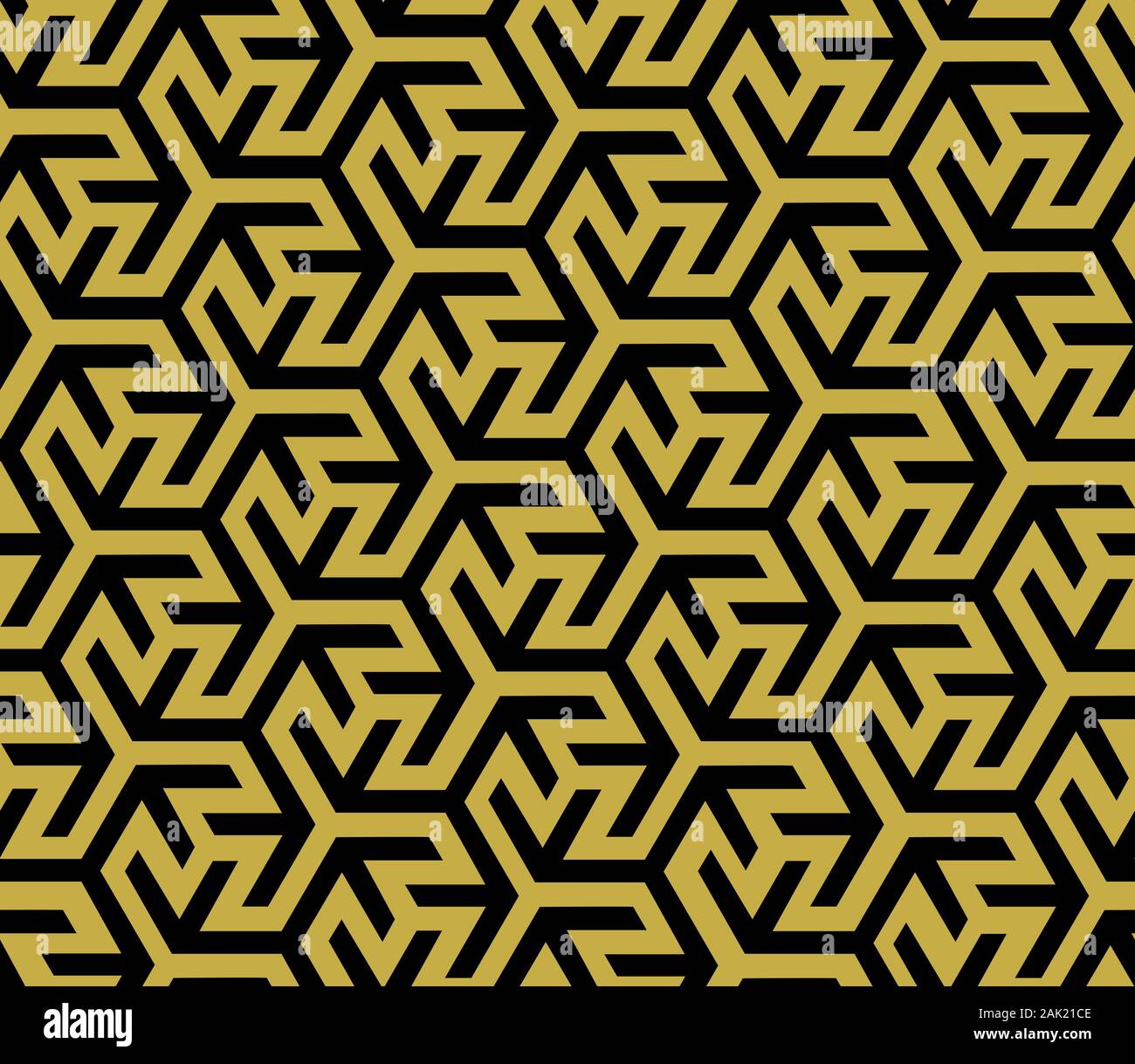 Cube line seamless repeat pattern background Stock Photo - Alamy