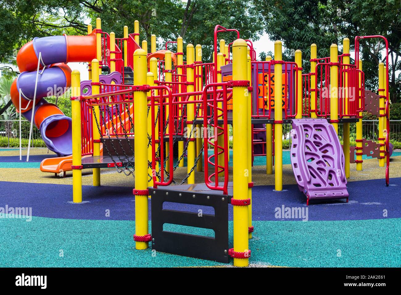 Children playground design, Singapore Stock Photo Alamy