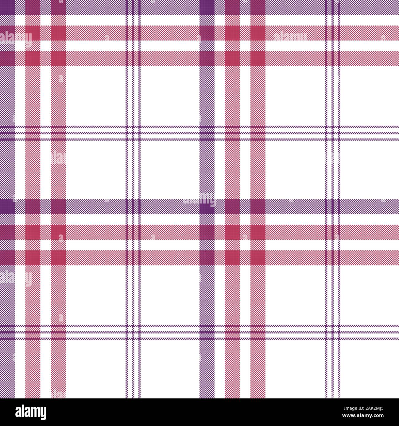 Seamless plaid checkered vector pattern. Vector illustration EPS 10 Stock Vector