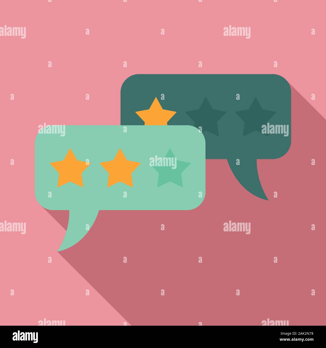 Media communication paper star Stock Vector Images - Alamy