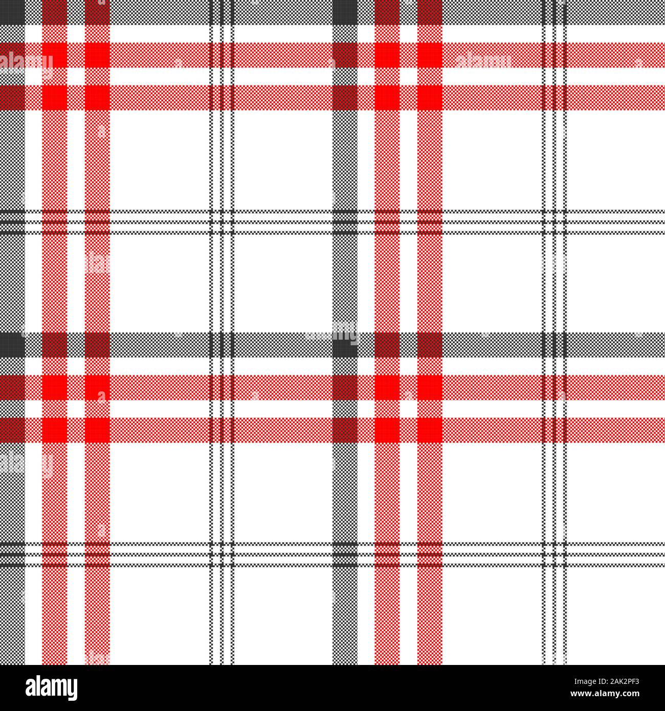 Seamless plaid checkered vector pattern. Vector illustration EPS 10 Stock Vector