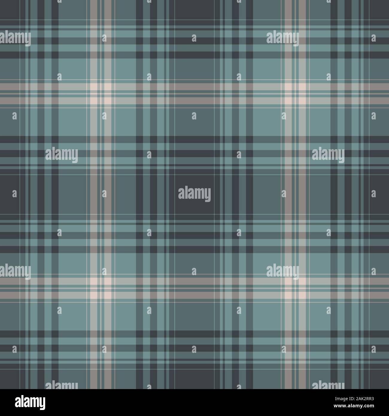 Seamless plaid checkered vector pattern. Vector illustration EPS 10 Stock Vector